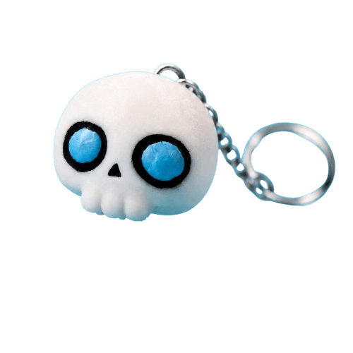 Skully™ — Character #001, a programmable NFC keychain